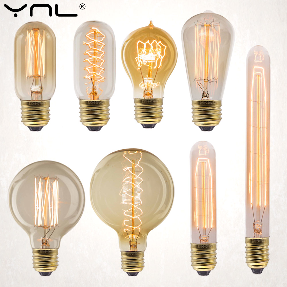 Home Decor Nepal - E27 Retro Edison Bulb 220V 40W
