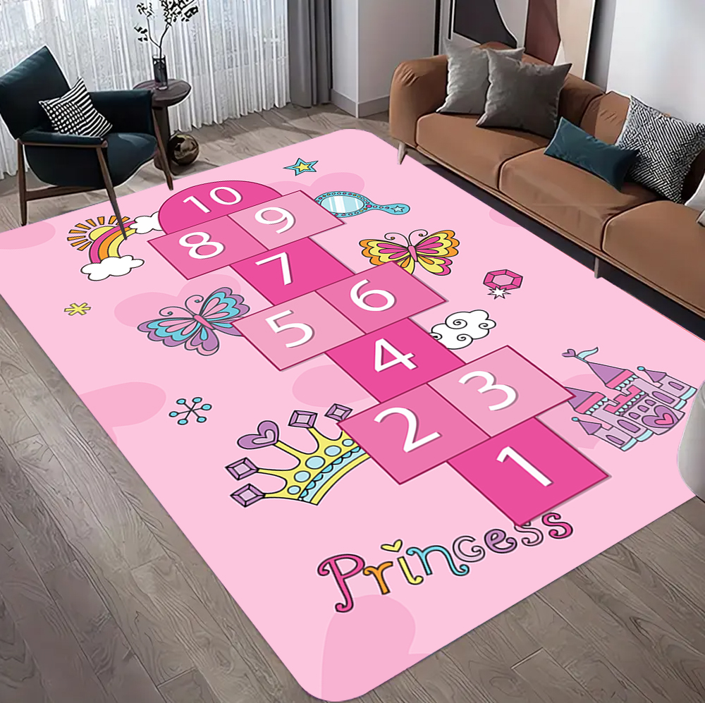 Home Decor Living Room Ideas - Pink City Carpet for Girls Room