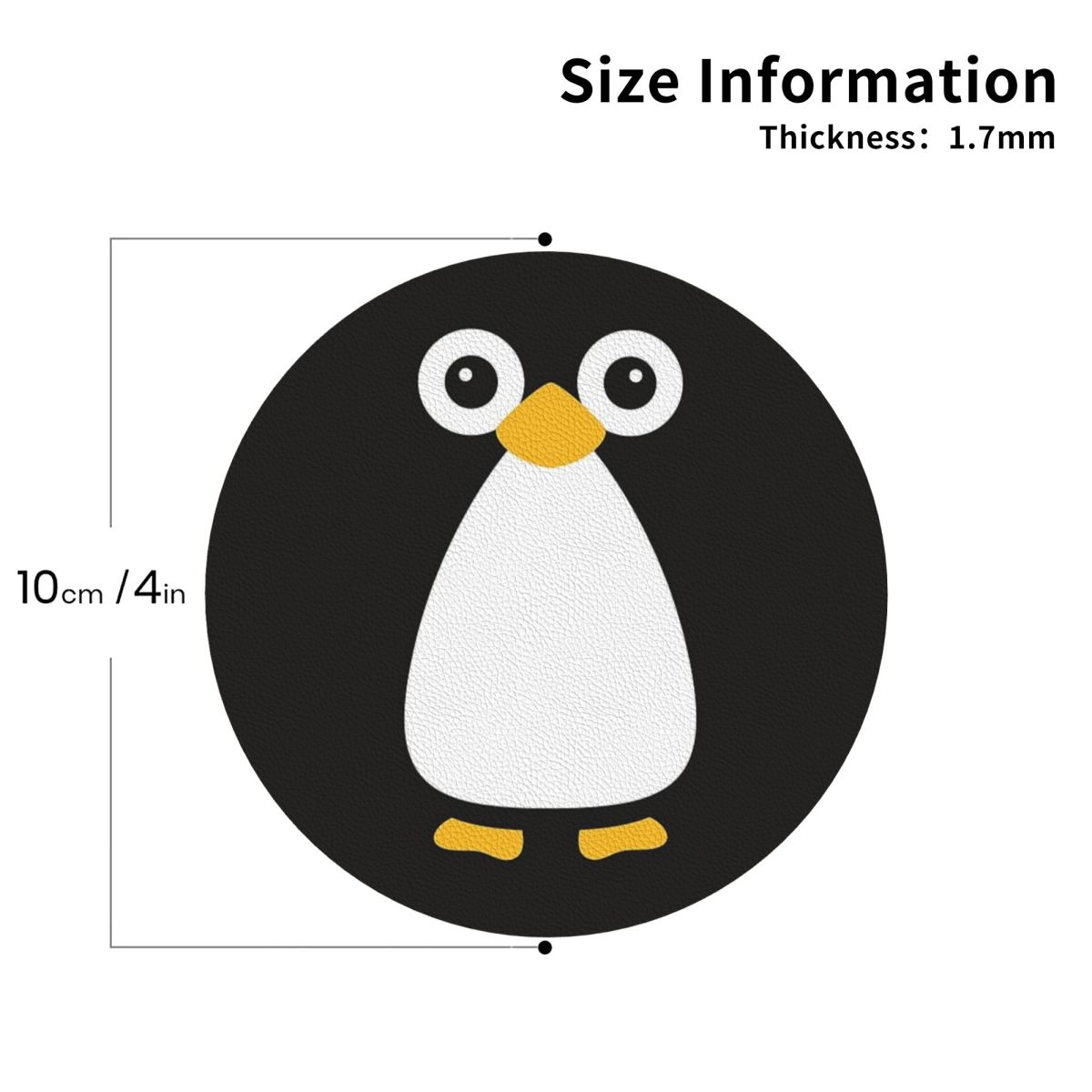 Home Decor Vector - Cute Vector Penguin Coasters Kitchen Placemats