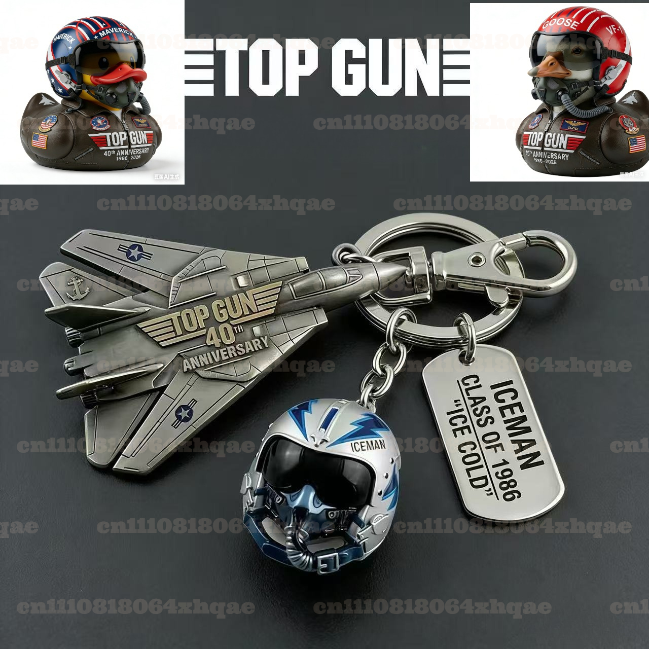 Home Decor Happy - Top Gun 40th Anniversary Keychain &