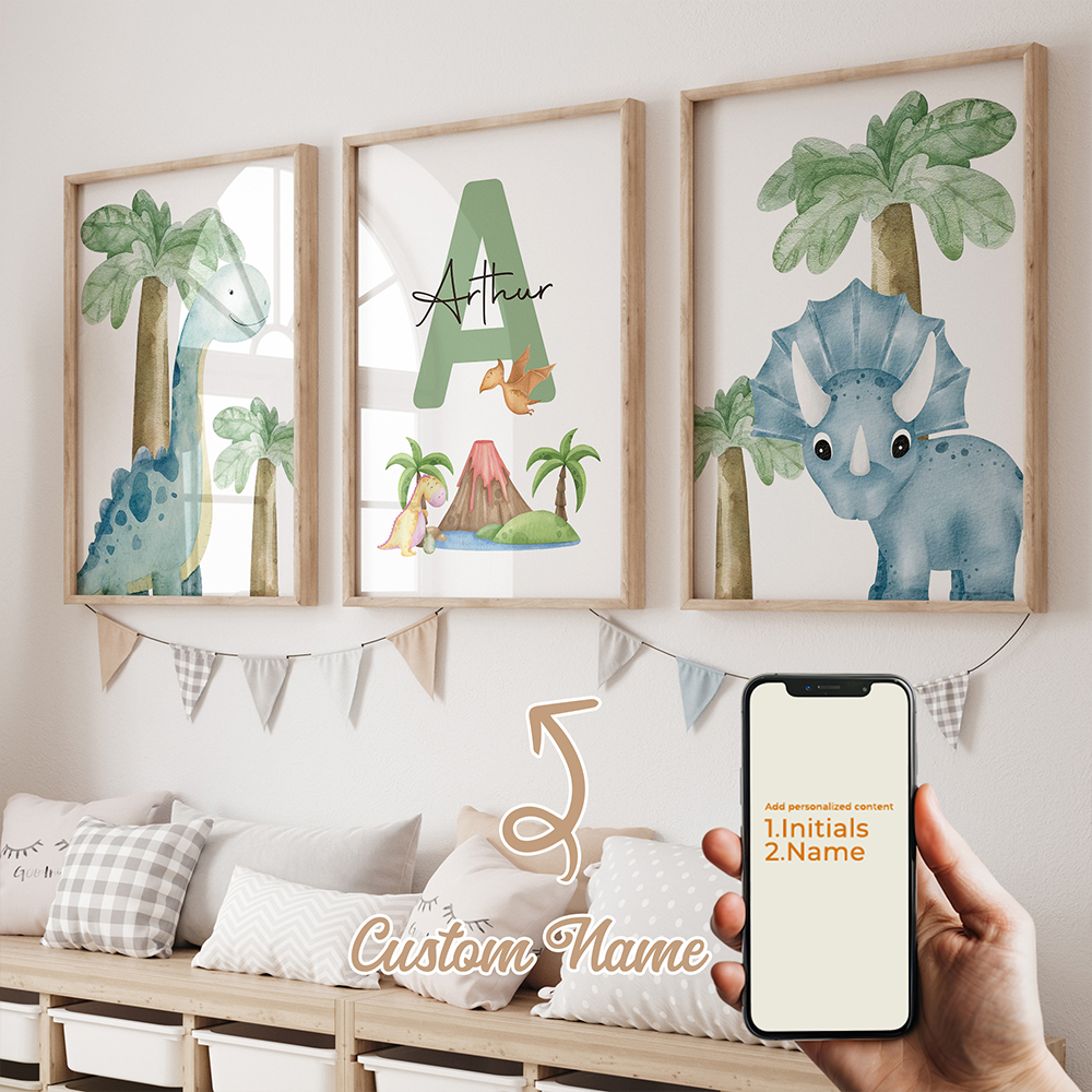 3pcs Personalized Custom Name  - Home Decor Nepal avaliação e preço