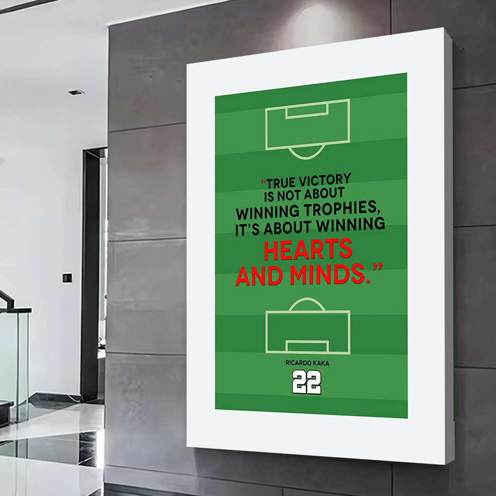 Ricardo Kaka Quote on Soccer F - Home Decor Quotes On Wall avaliação e preço