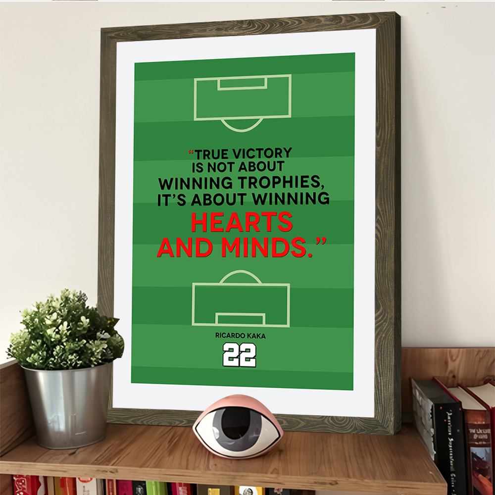 Ricardo Kaka Quote on Soccer F - Home Decor Quotes On Wall avaliação e preço