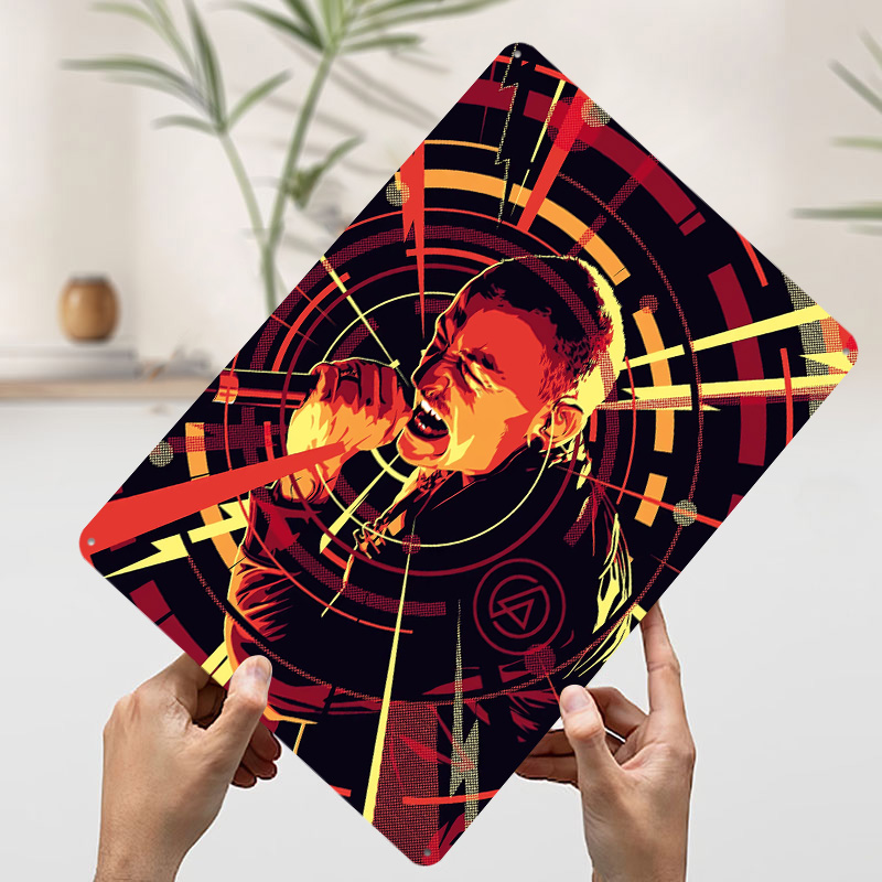Chester Bennington Vector Art  - Home Decor Vector avaliação e preço