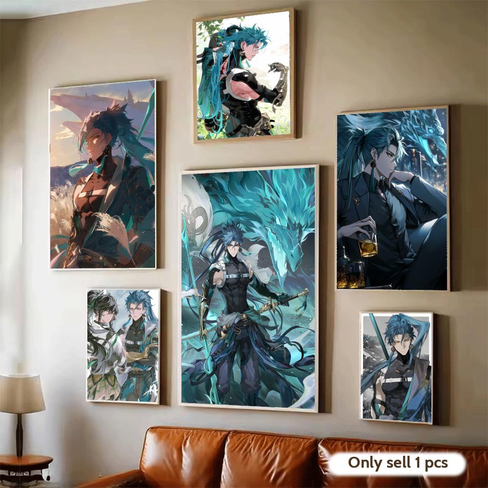 Wuthering Waves Jiyan Poster M - Home Decor Living Room Ideas avaliação e preço