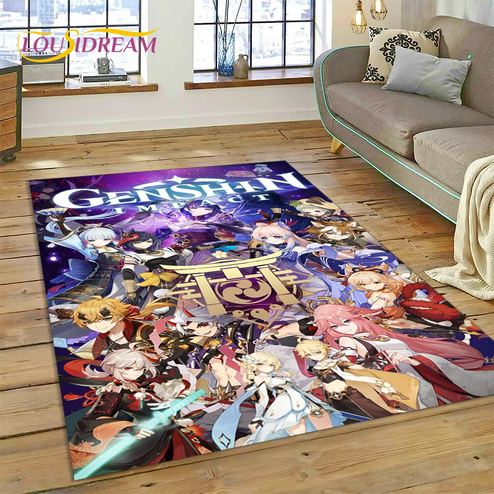 3D Latest Genshin Impact Carto - Home Decor Game Online avaliação e preço