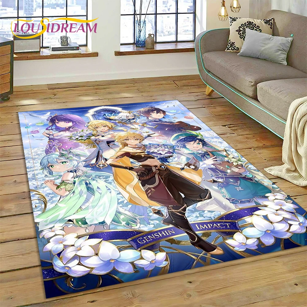 3D Latest Genshin Impact Carto - Home Decor Game Online avaliação e preço