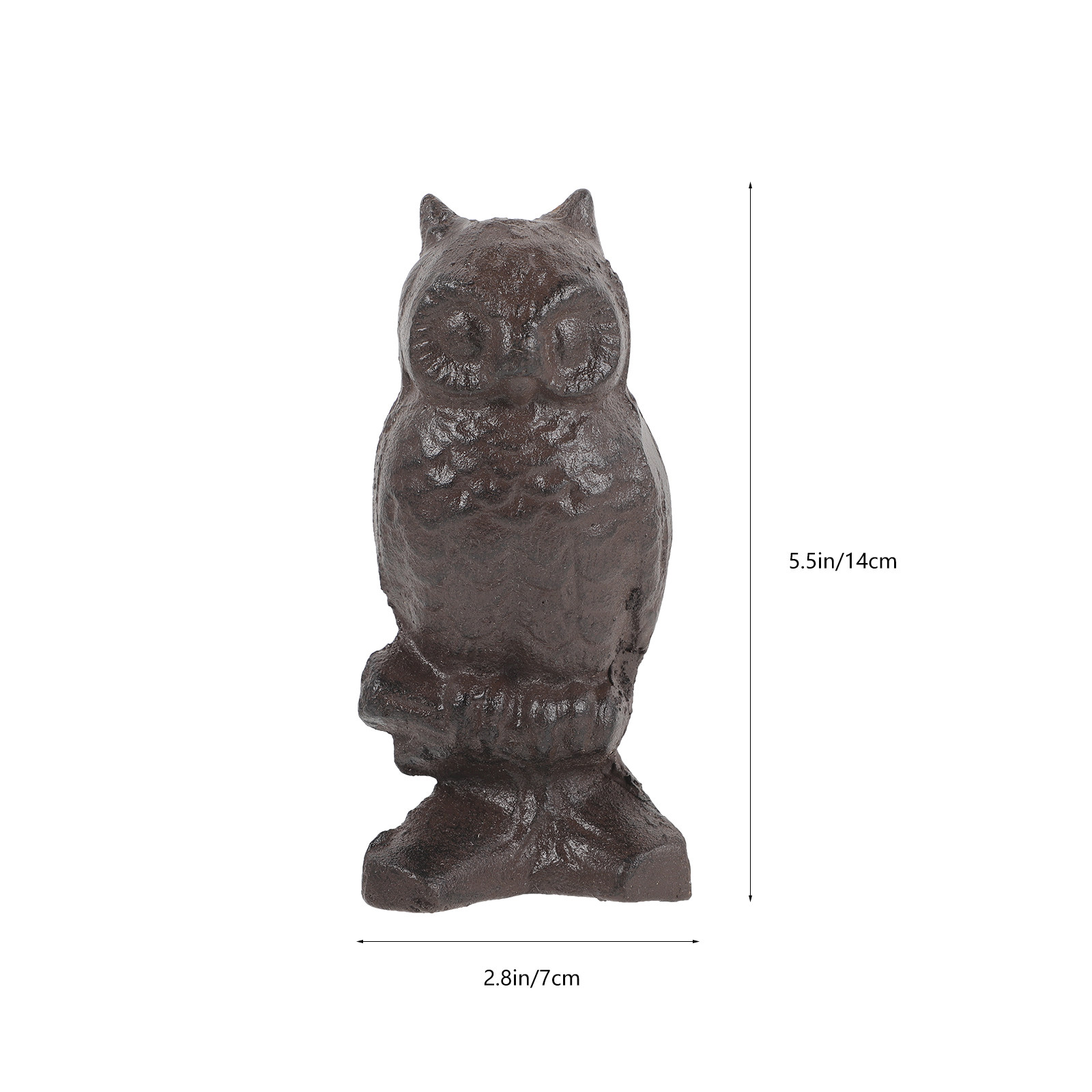 Lovely Owl Sculpture Iron Gard - Home Decor Garden Ideas avaliação e preço