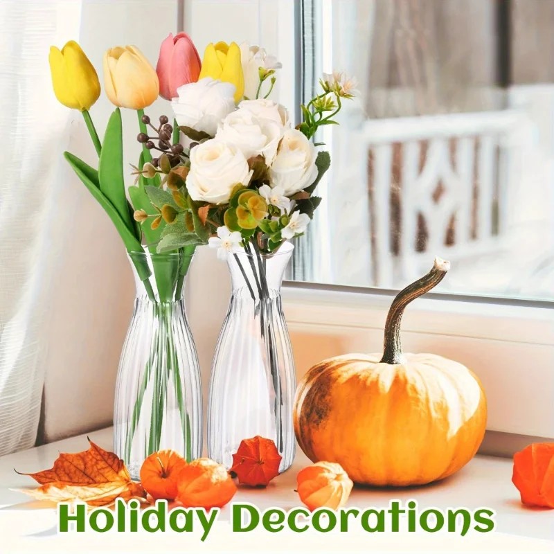 diy floral arranging vases set - Home Decor Vase With Flowers avaliação e preço