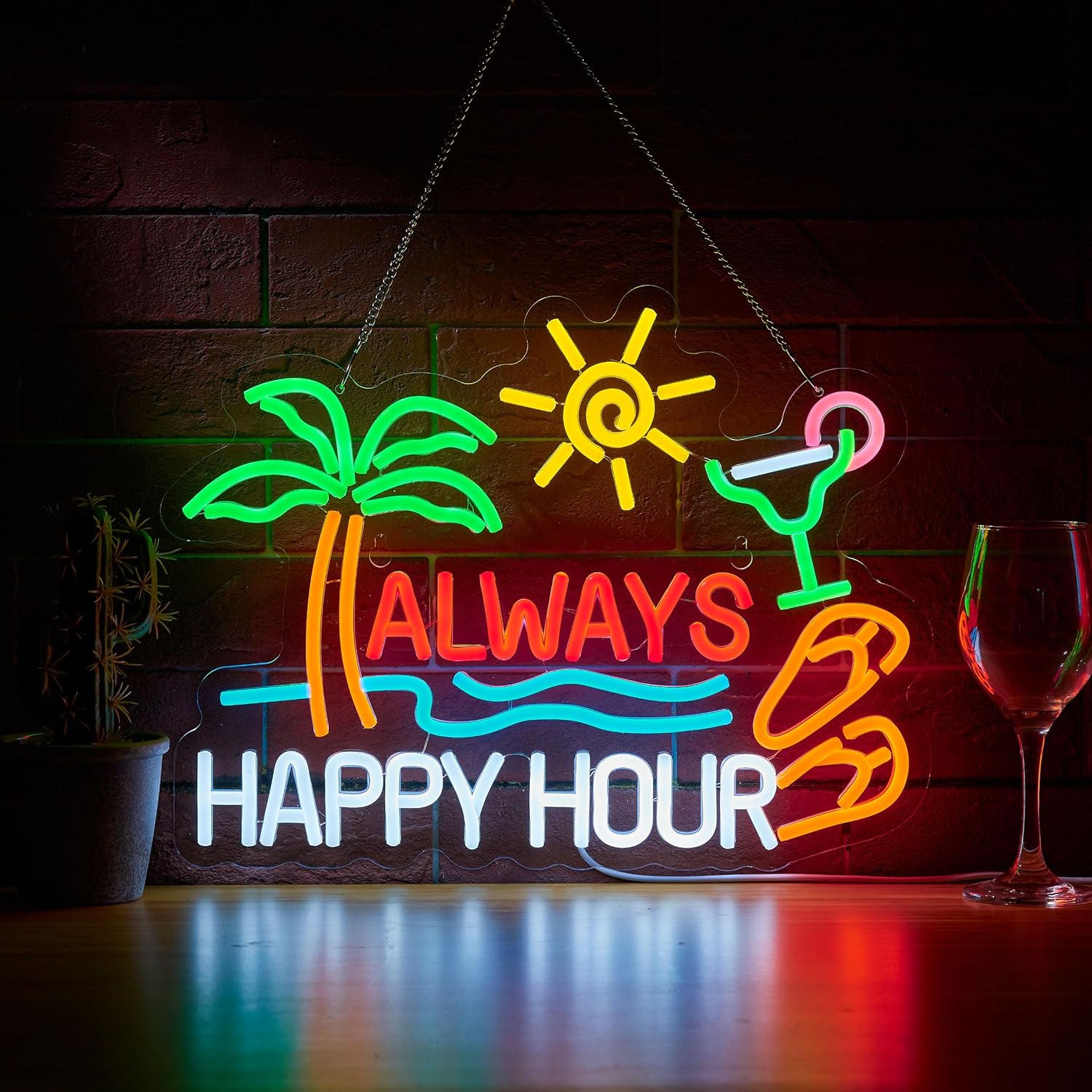 Always Happy Hour Beer Bar Neo - Home Decor Happy avaliação e preço