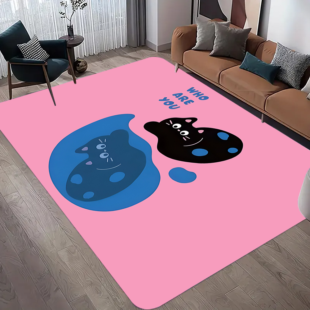 Pink City Carpet for Girls Roo - Home Decor Living Room Ideas avaliação e preço