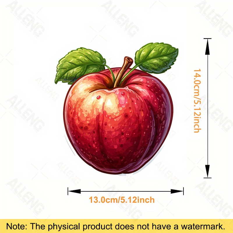 ALLENG Red Apple Vector Art St - Home Decor Vector avaliação e preço