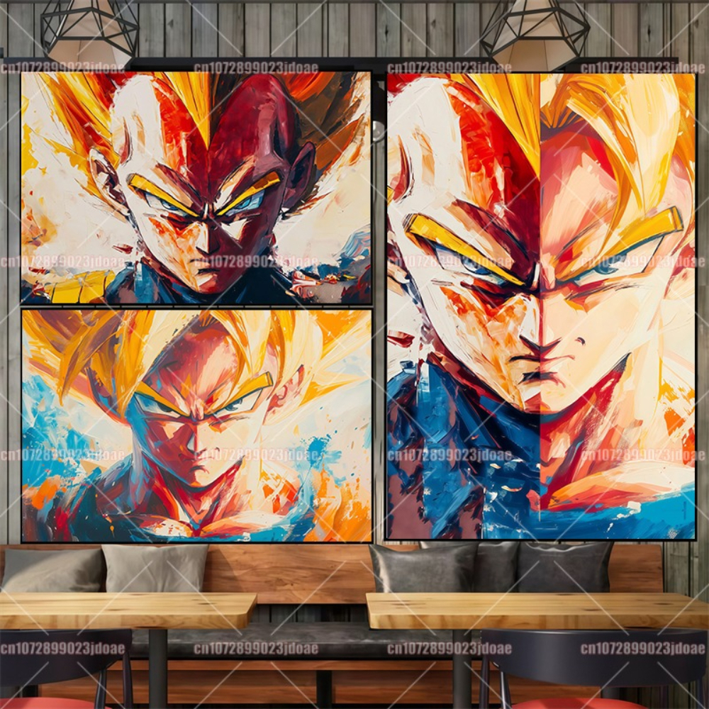 Dragon Ball Anime Wall Art - V - Home Decor Canvas avaliação e preço
