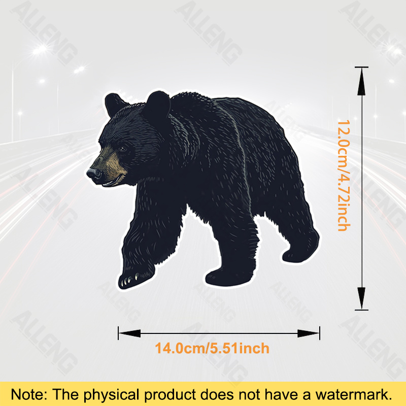 Black Bear Vector Illustration - Home Decor Vector avaliação e preço