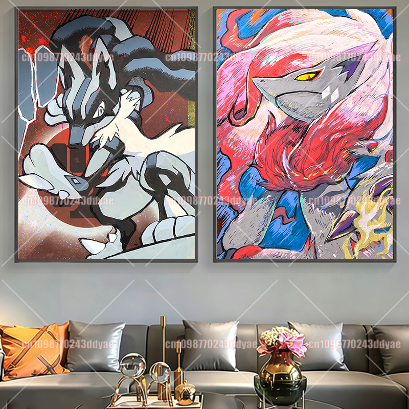Pokémon Poster Canvas Print Tr - Home Decor Canvas avaliação e preço