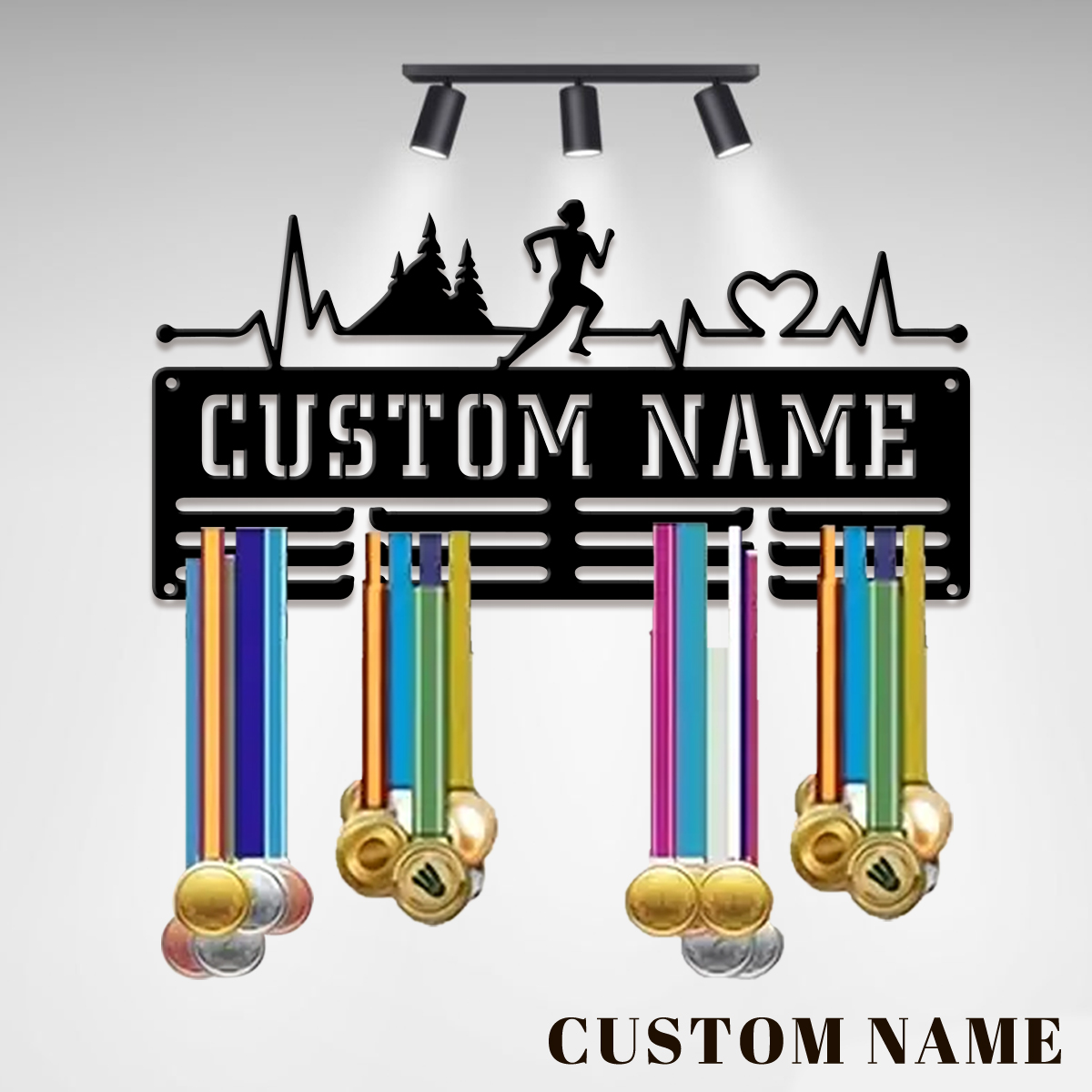 custom Marathon Sports Metal m - Home Decor For Birthday avaliação e preço