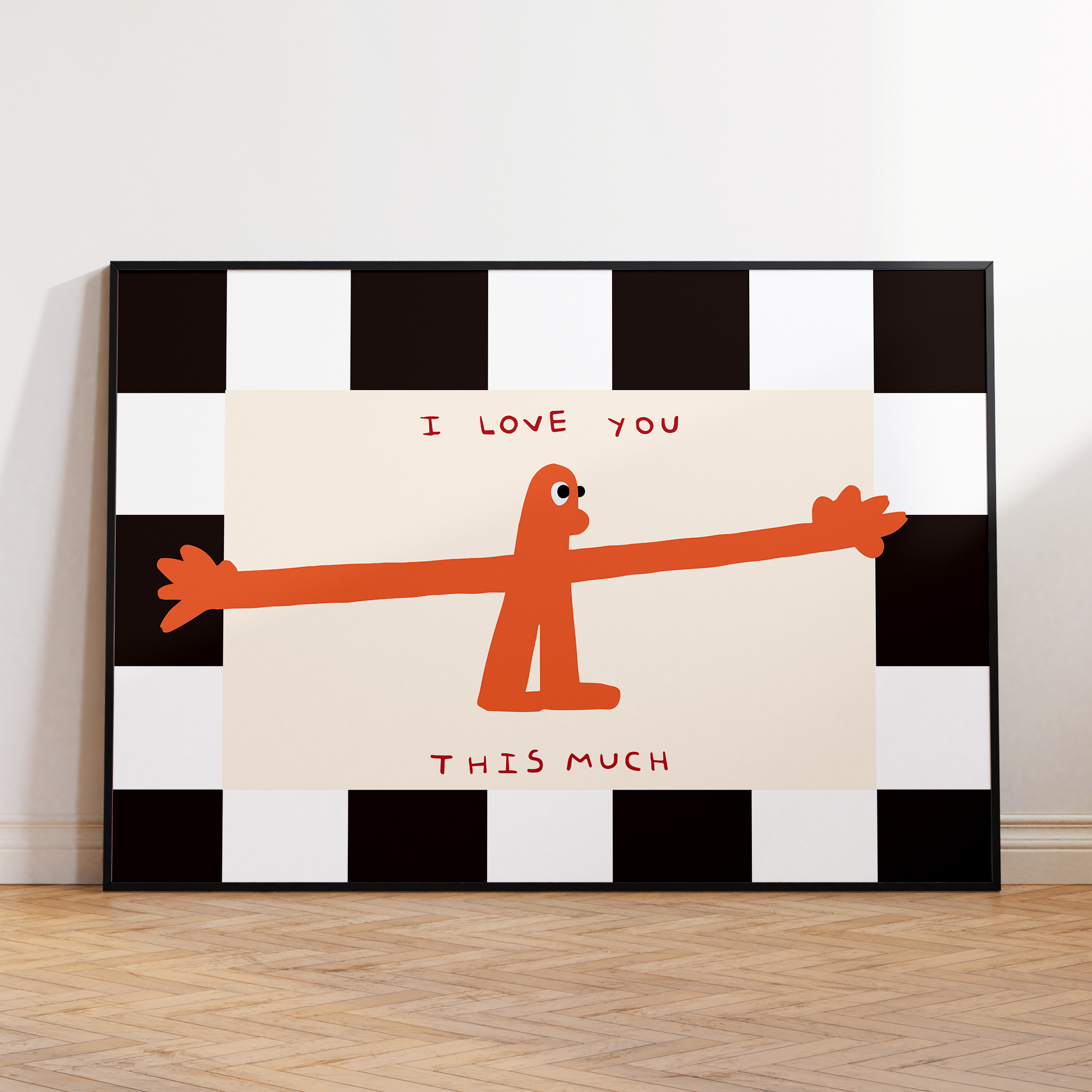 I Love You This Much Quote Wal - Home Decor Nepal avaliação e preço