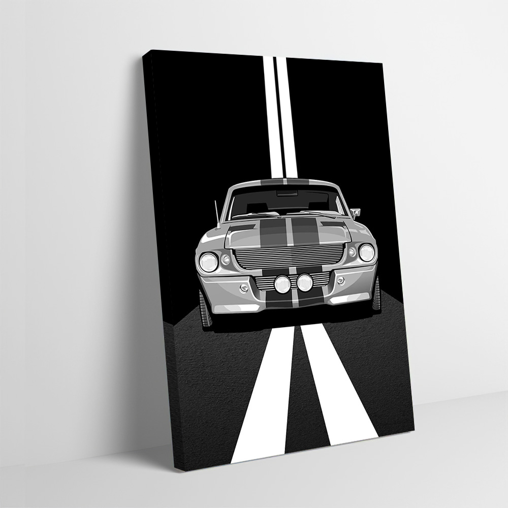 1967 Muscle Car Vector Art Pri - Home Decor Vector avaliação e preço
