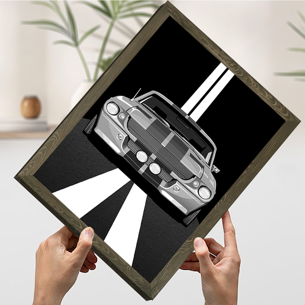1967 Muscle Car Vector Art Pri - Home Decor Vector avaliação e preço