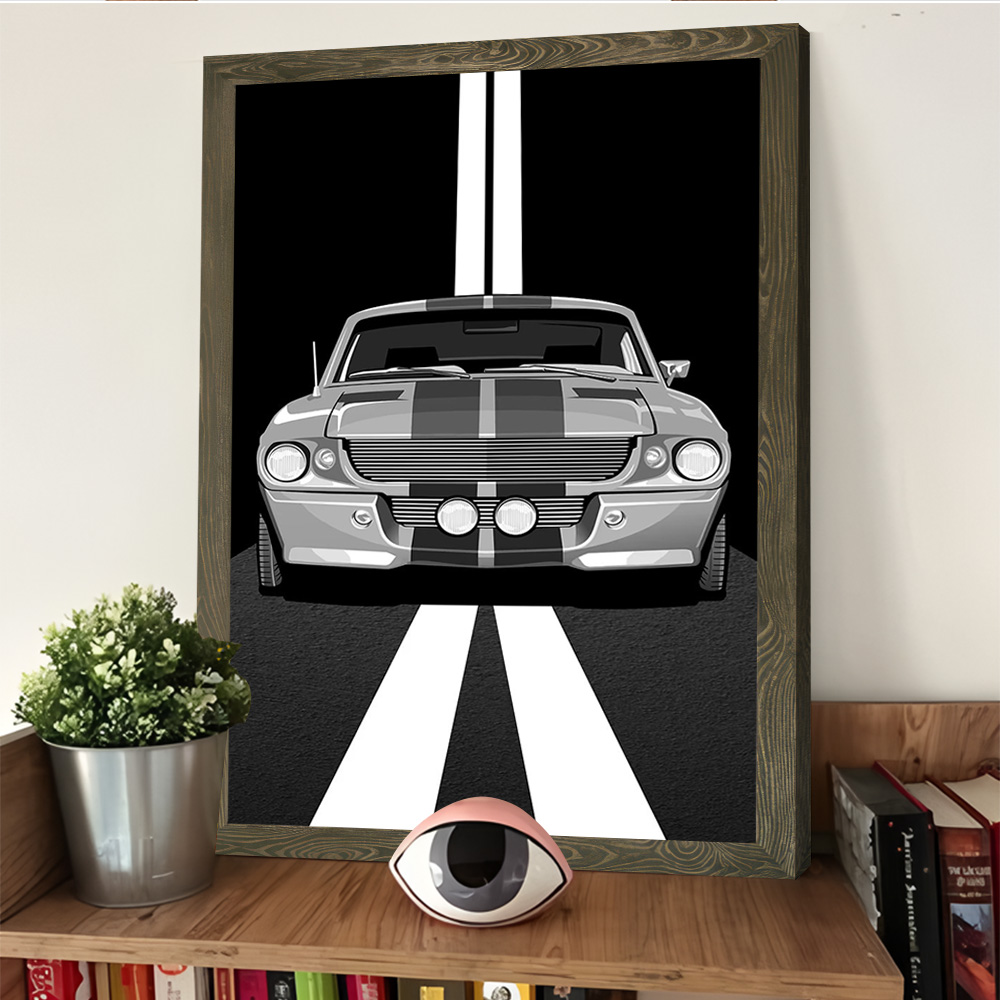 1967 Muscle Car Vector Art Pri - Home Decor Vector avaliação e preço