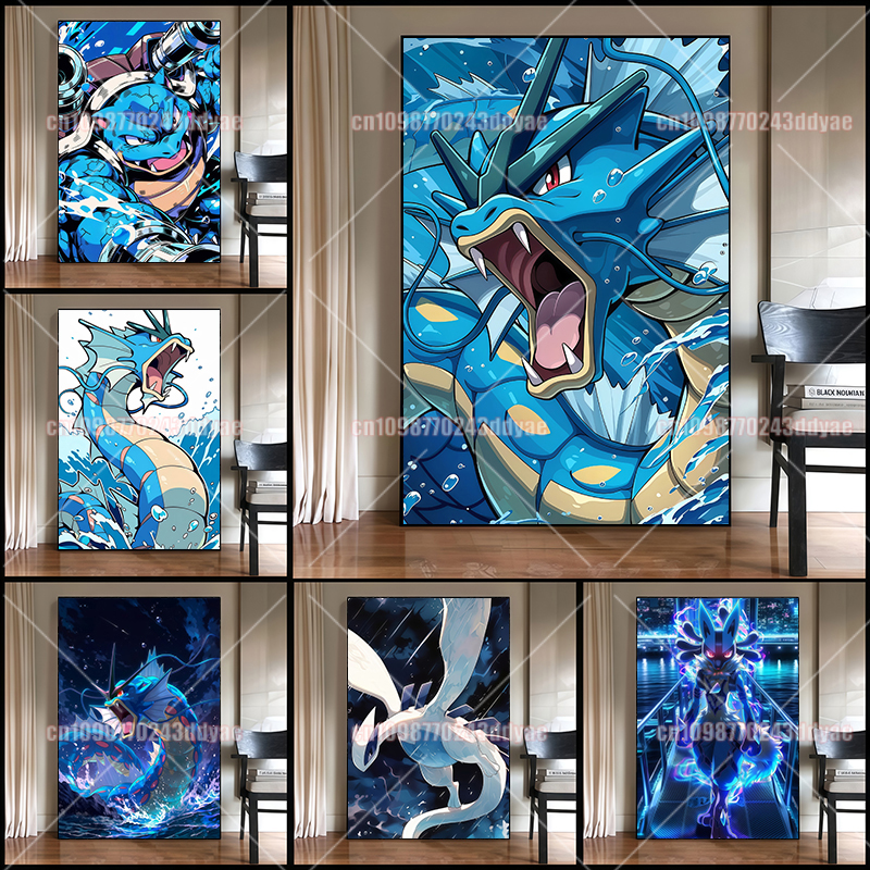 Anime Pokemon Canvas Painting  - Home Decor Canvas avaliação e preço