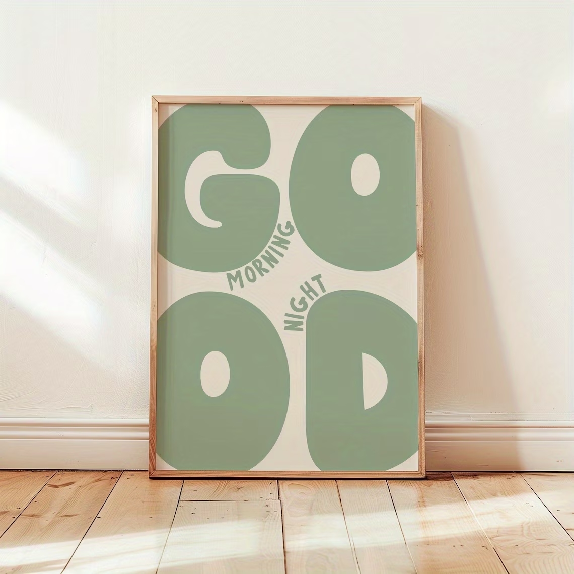 Modern Green Good Morning Good - Home Decor Nepal avaliação e preço