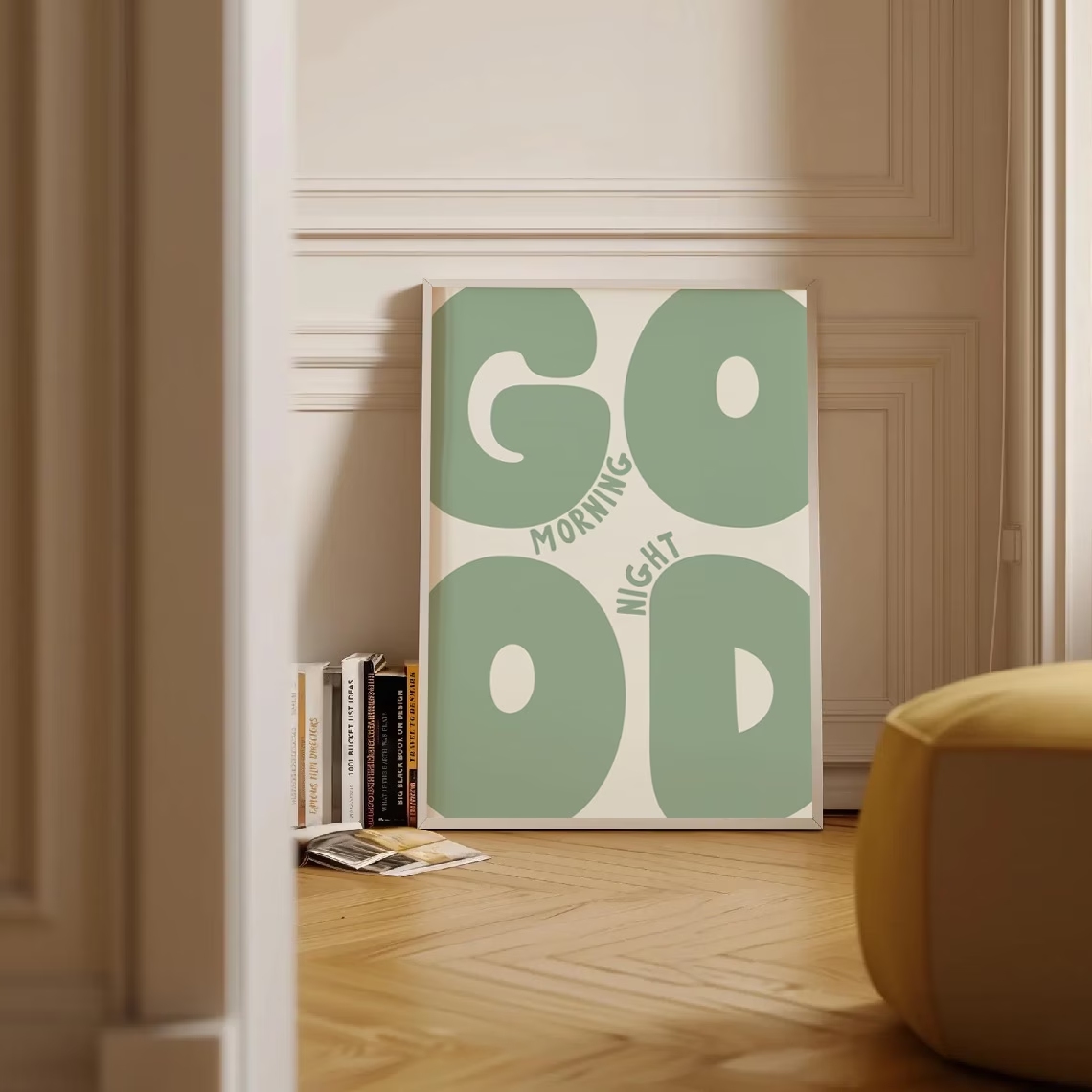 Modern Green Good Morning Good - Home Decor Nepal avaliação e preço