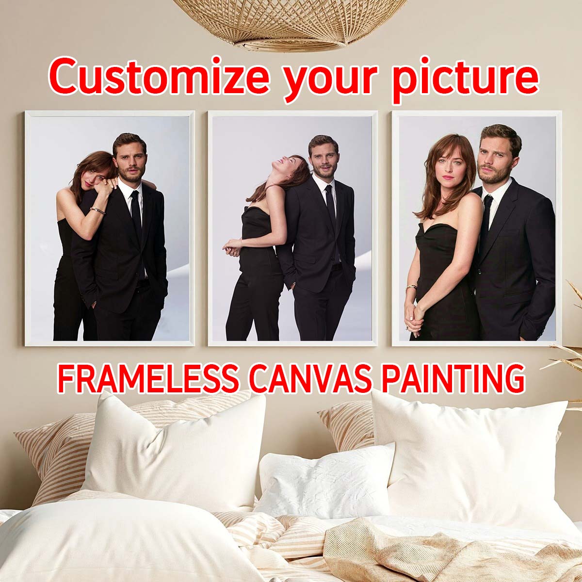 Custom Print Canvas Painting F - Home Decor Canvas avaliação e preço