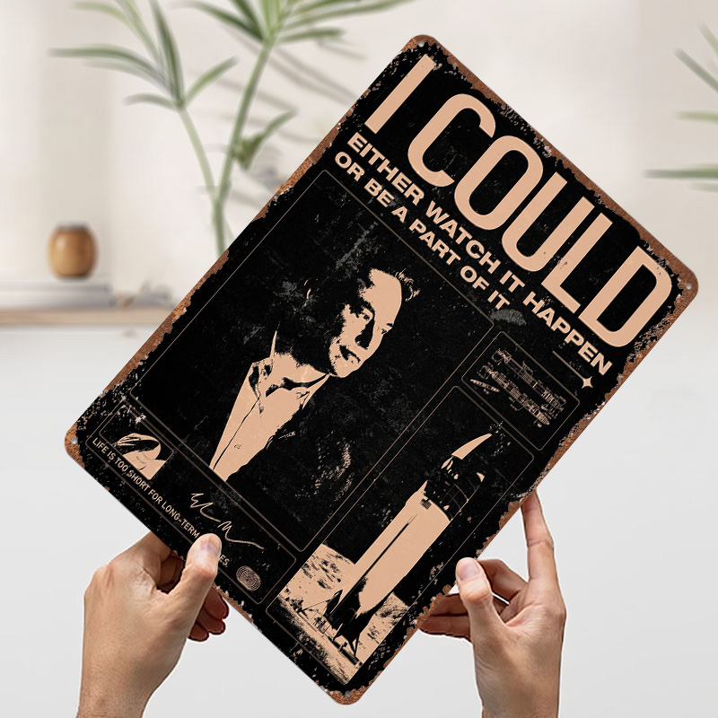 Elon Musk Quotes Metal Poster  - Home Decor Quotes On Wall avaliação e preço