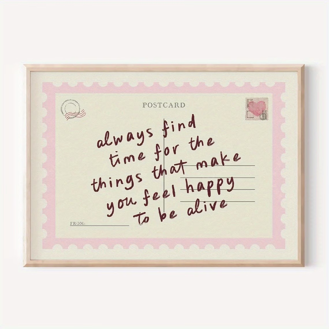 Retro Postcards That Encourage - Home Decor Nepal avaliação e preço