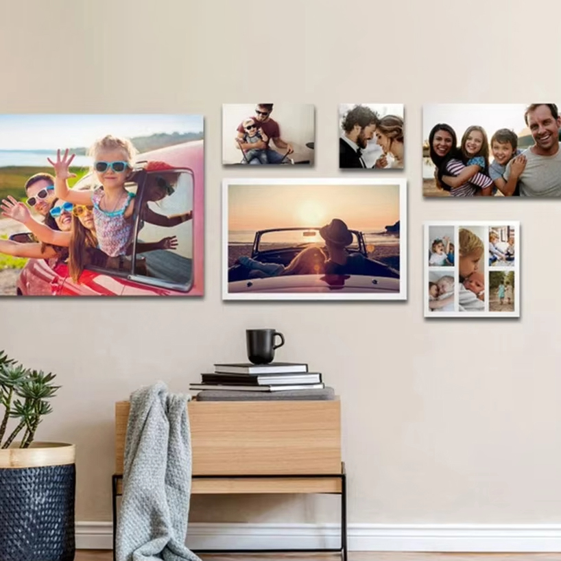 Custom Frameless Photo Canvas  - Home Decor Nepal avaliação e preço