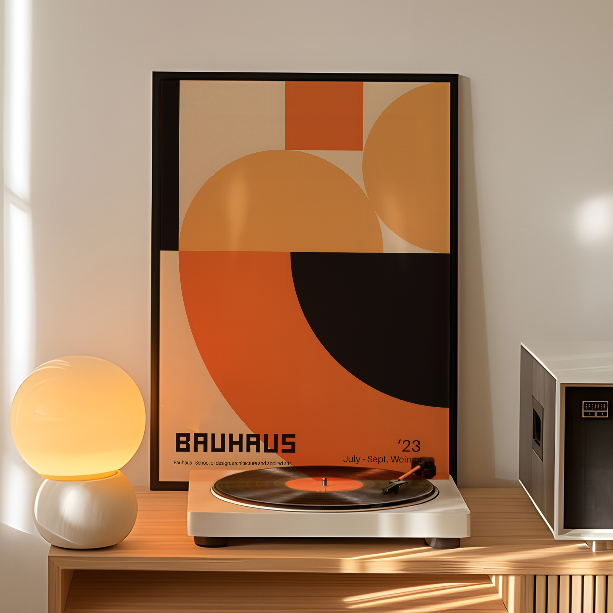 Modern Geometry Bauhaus School - Home Decor Nepal avaliação e preço