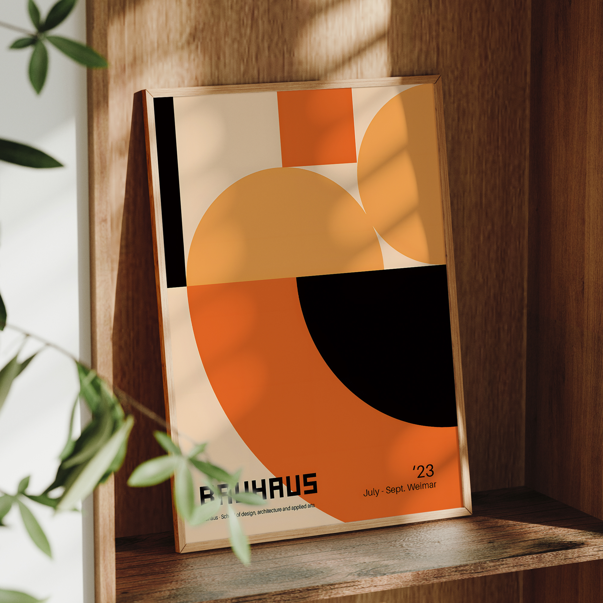 Modern Geometry Bauhaus School - Home Decor Nepal avaliação e preço