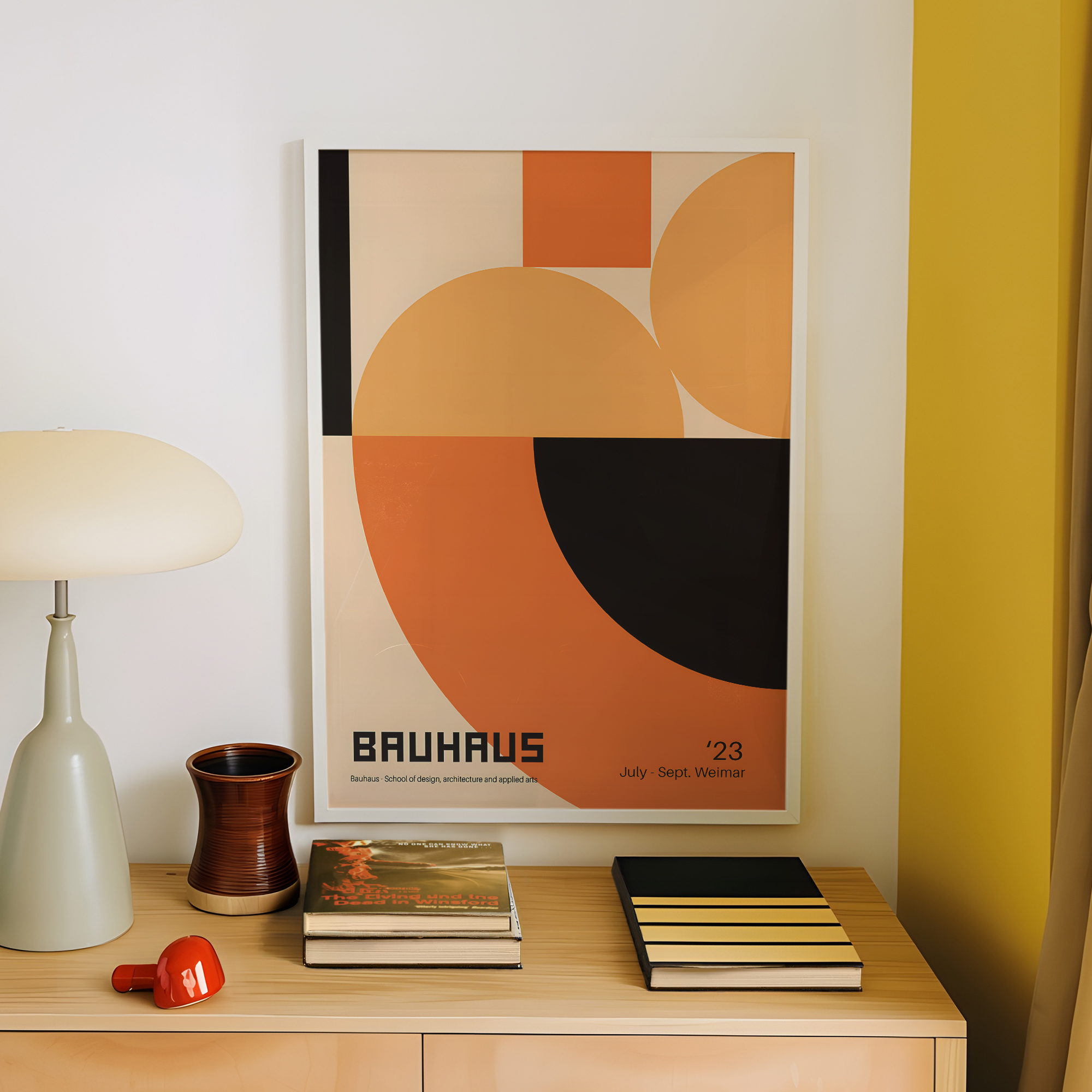 Modern Geometry Bauhaus School - Home Decor Nepal avaliação e preço