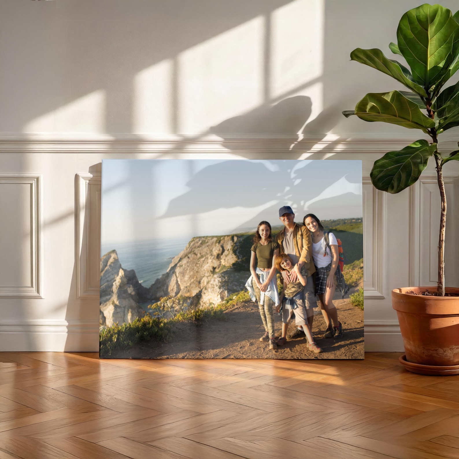 Personalized photo canvas, cus - Home Decor Canvas avaliação e preço