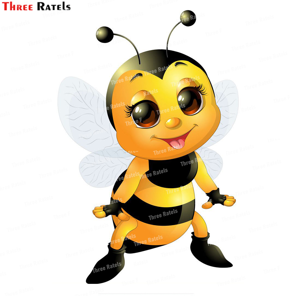 Three Ratels L6 Beautiful Bee  - Home Decor Vector avaliação e preço