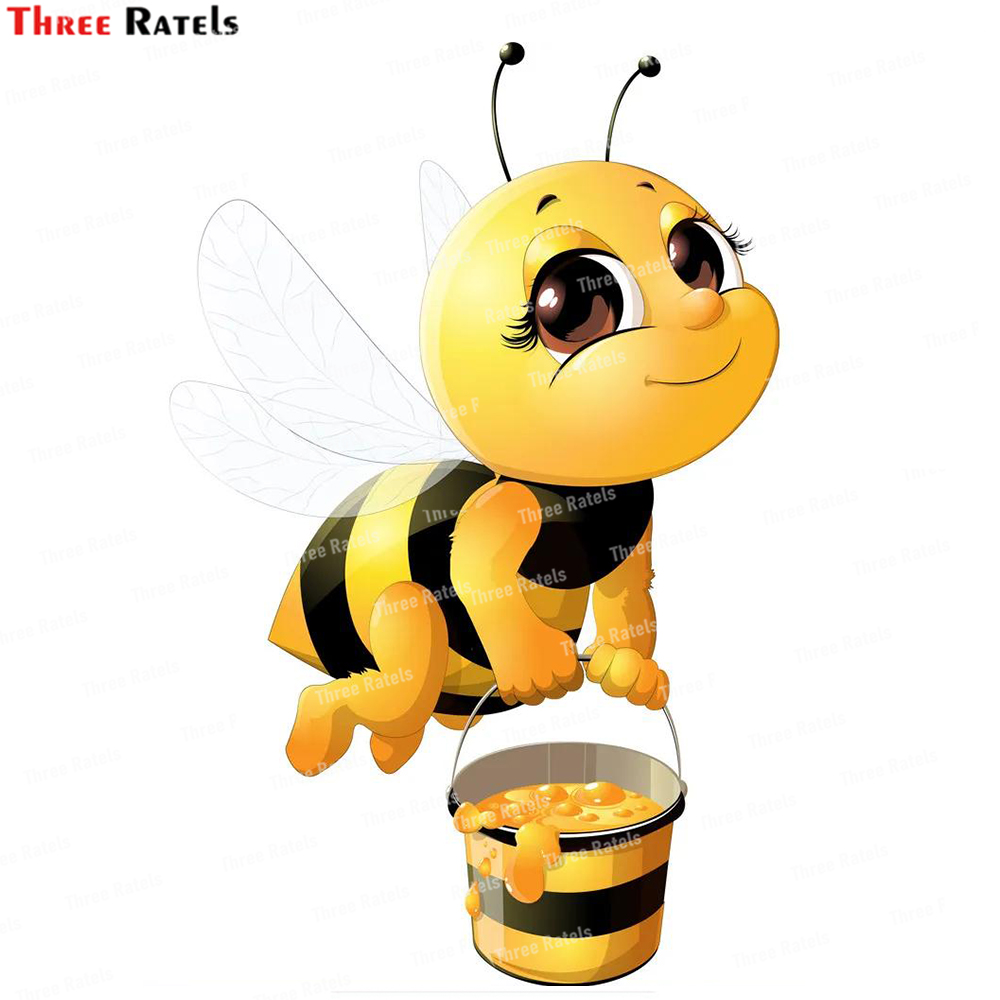 Three Ratels L6 Beautiful Bee  - Home Decor Vector avaliação e preço