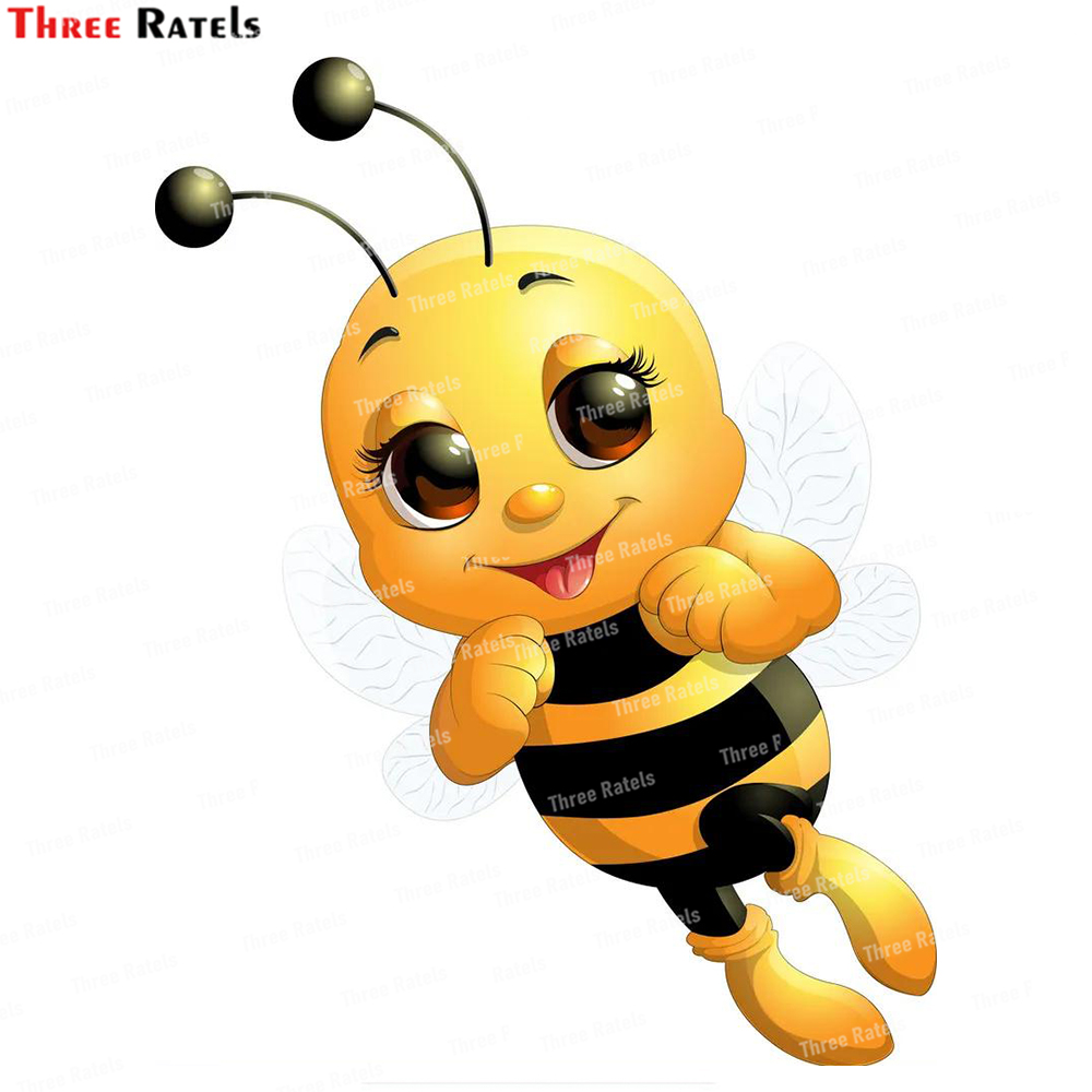 Three Ratels L6 Beautiful Bee  - Home Decor Vector avaliação e preço