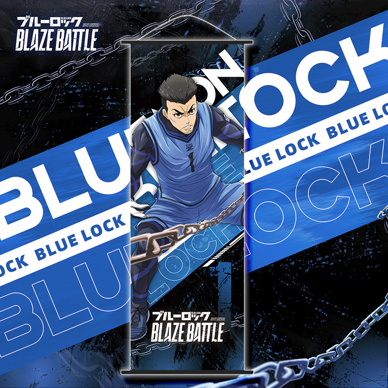 Anime Blue Lock Scroll Canvas  - Home Decor Canvas avaliação e preço