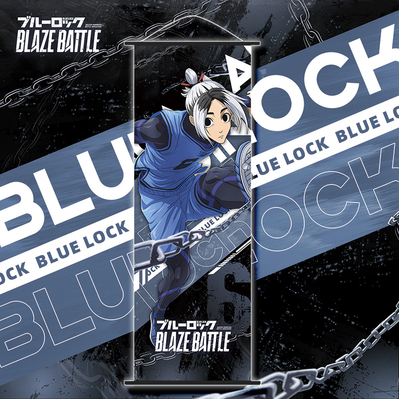 Anime Blue Lock Scroll Canvas  - Home Decor Canvas avaliação e preço