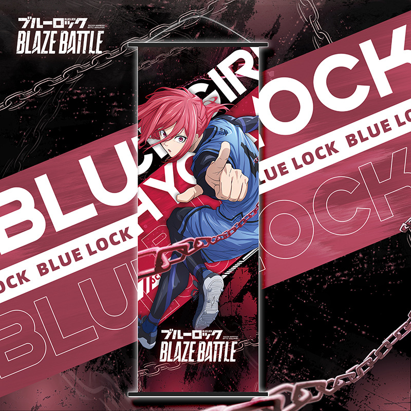 Anime Blue Lock Scroll Canvas  - Home Decor Canvas avaliação e preço