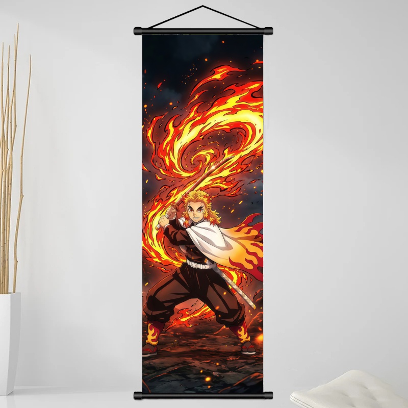 Demon Slayer Kyojuro Rengoku H - Home Decor Nepal avaliação e preço