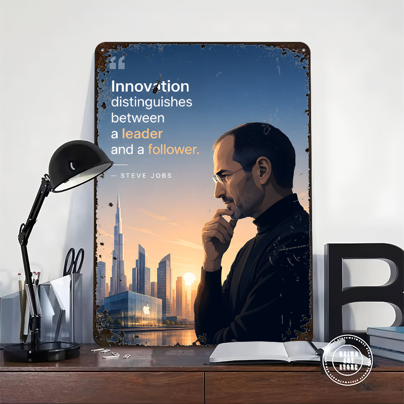 Steve Jobs Quote on Innovation - Home Decor Quotes On Wall avaliação e preço
