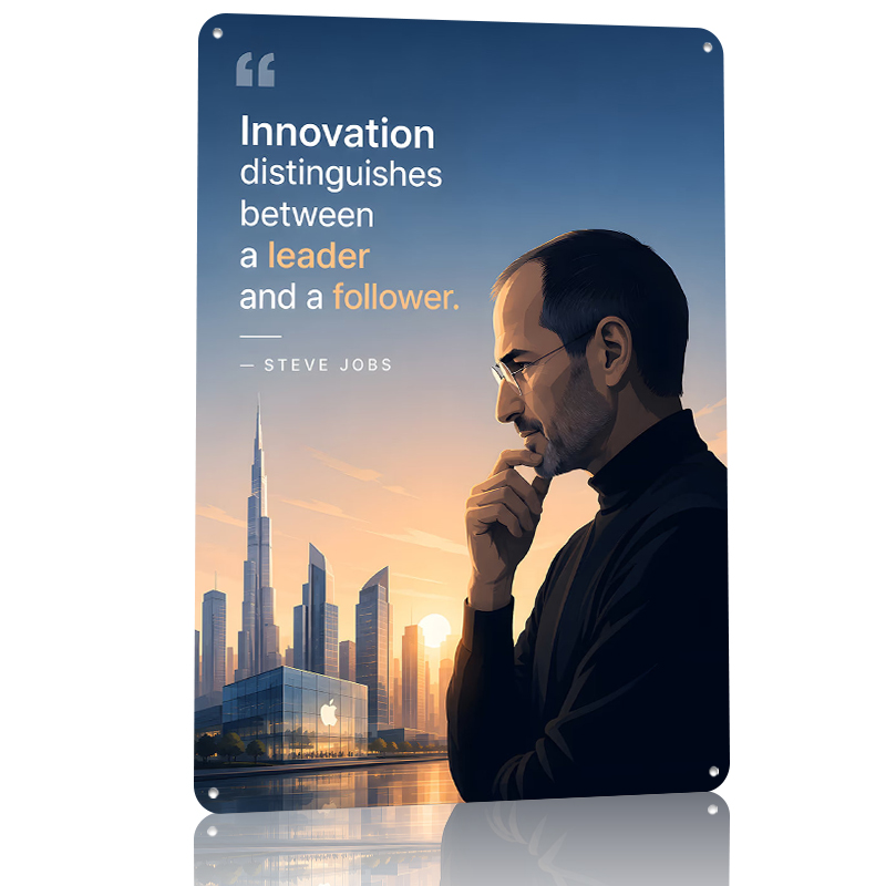 Steve Jobs Quote on Innovation - Home Decor Quotes On Wall avaliação e preço