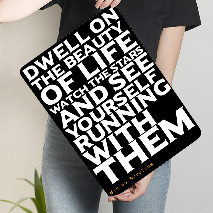 Dwell on the Beauty of Life Ma - Home Decor Quotes On Wall avaliação e preço
