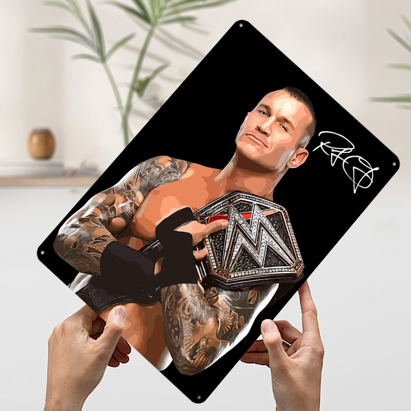 Randy Orton Champion Vector Pr - Home Decor Vector avaliação e preço