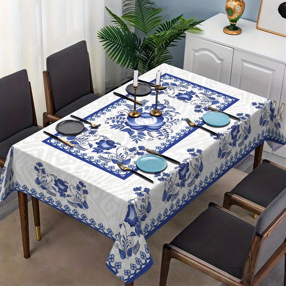 Country Style Square Tableclot - Home Decor Happy avaliação e preço