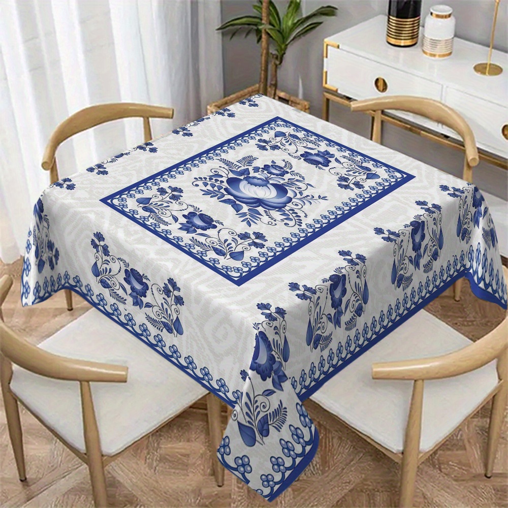 Country Style Square Tableclot - Home Decor Happy avaliação e preço