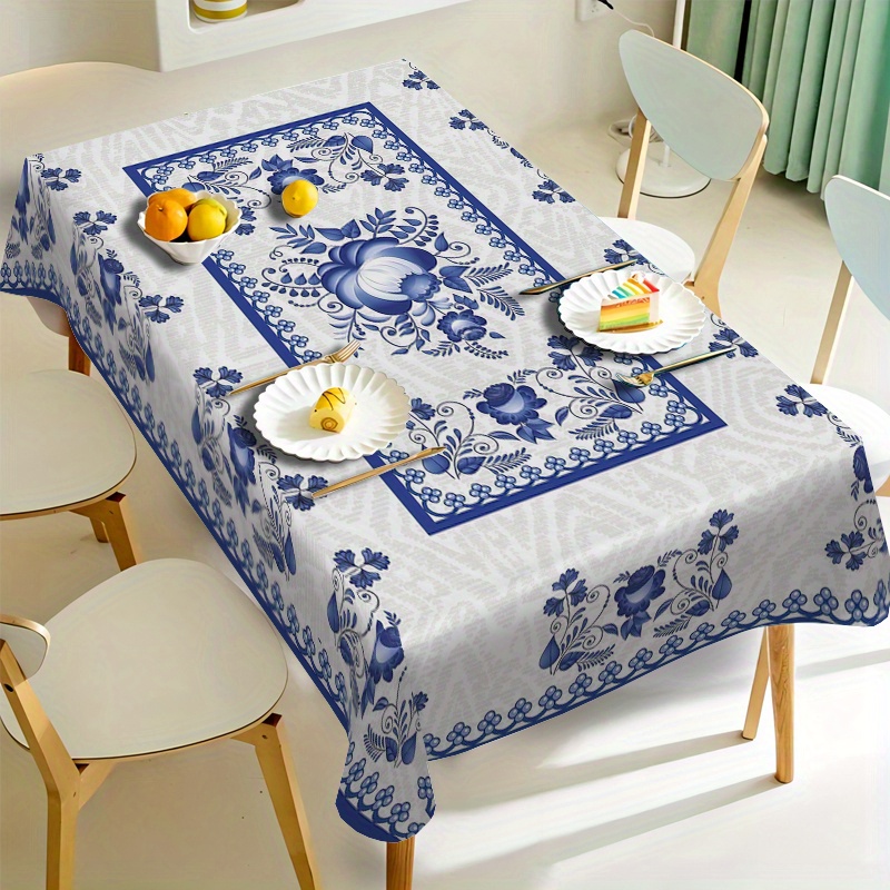 Country Style Square Tableclot - Home Decor Happy avaliação e preço