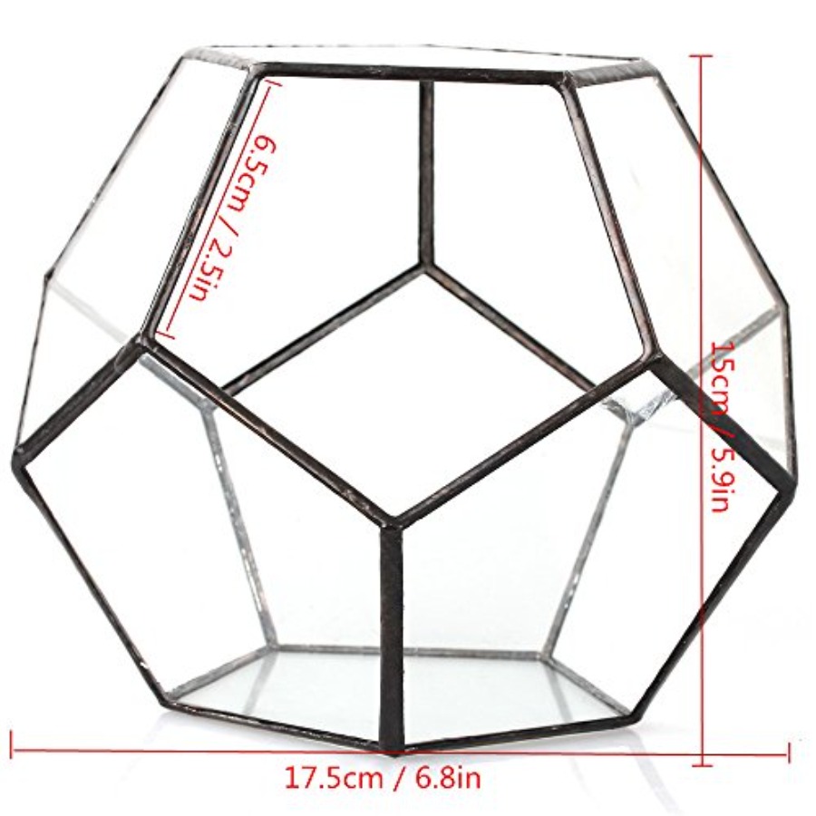Glass Terrarium for indoor hom - Home Decor Garden Ideas avaliação e preço
